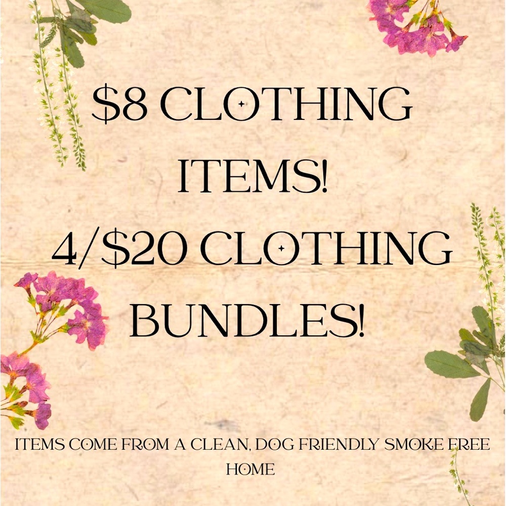 Floral Clothing Bundle Offer
